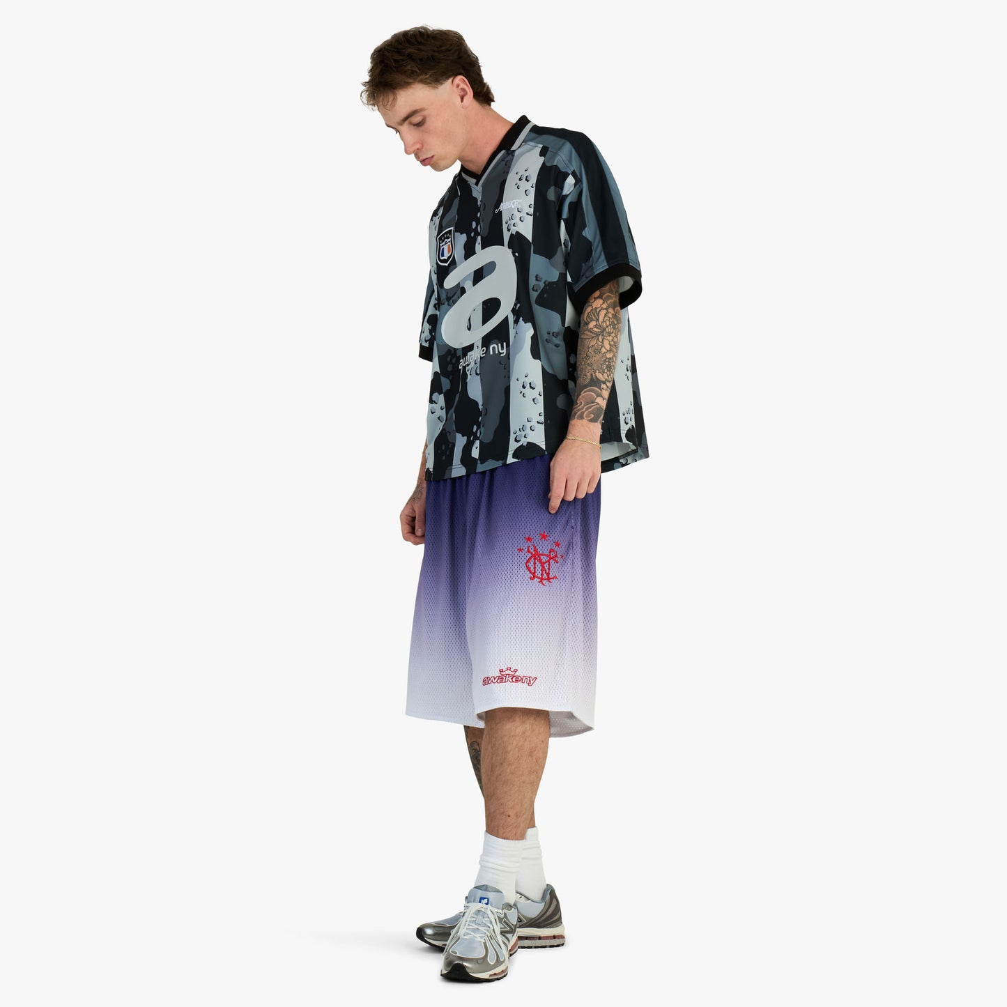 Awake NY Mobile Soccer Jersey / Black
