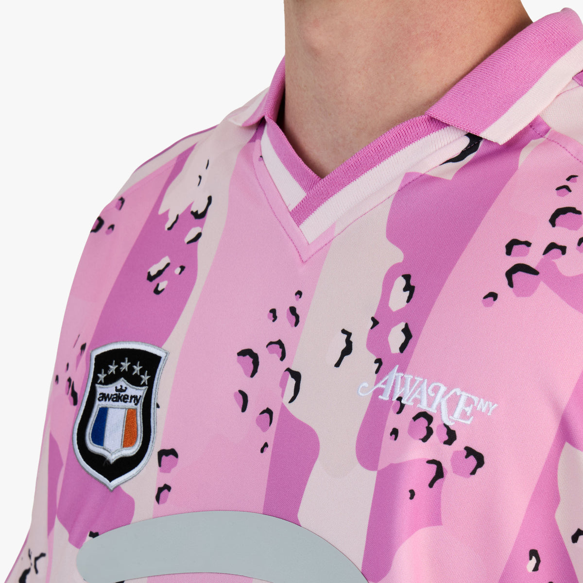 Awake NY Mobile Soccer Jersey / Pink