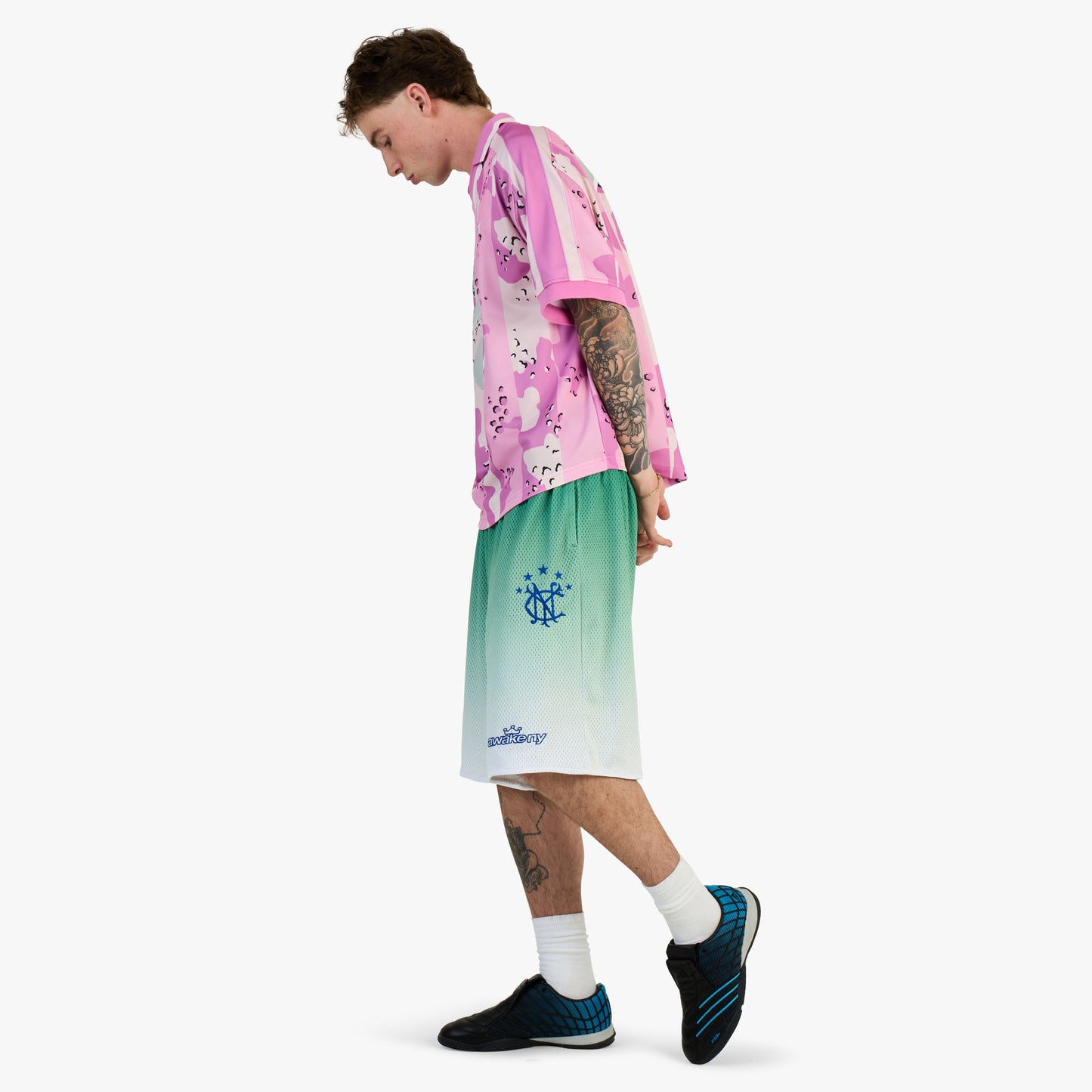 Awake NY Mobile Soccer Jersey / Pink
