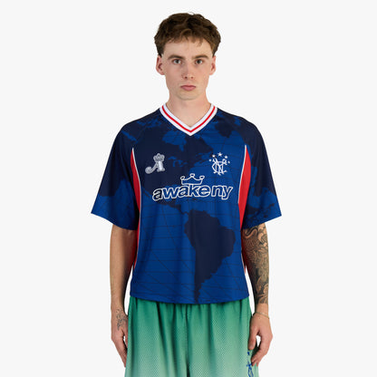 Awake NY Mundial Crown Jersey / Blue