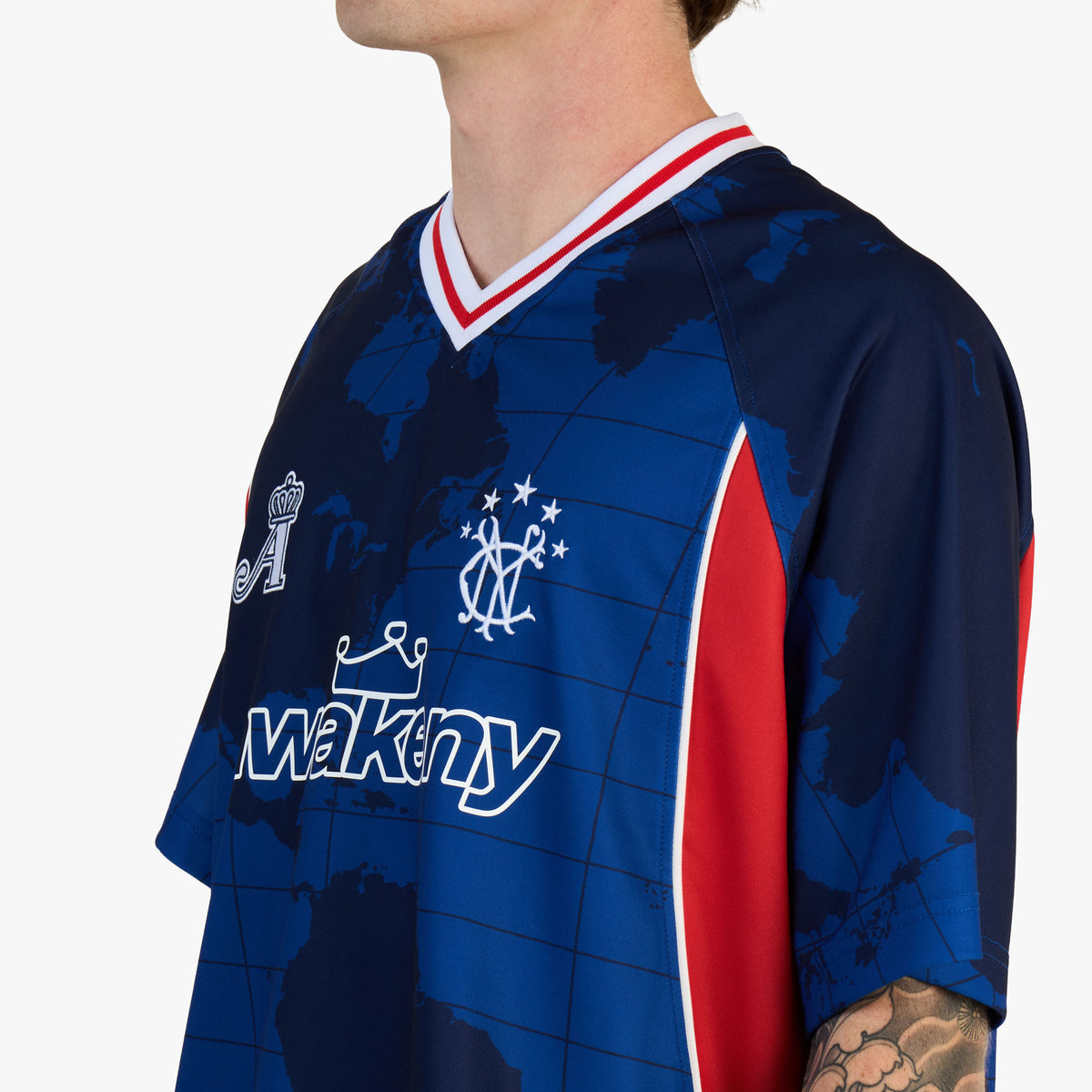 Awake NY Mundial Crown Jersey / Blue
