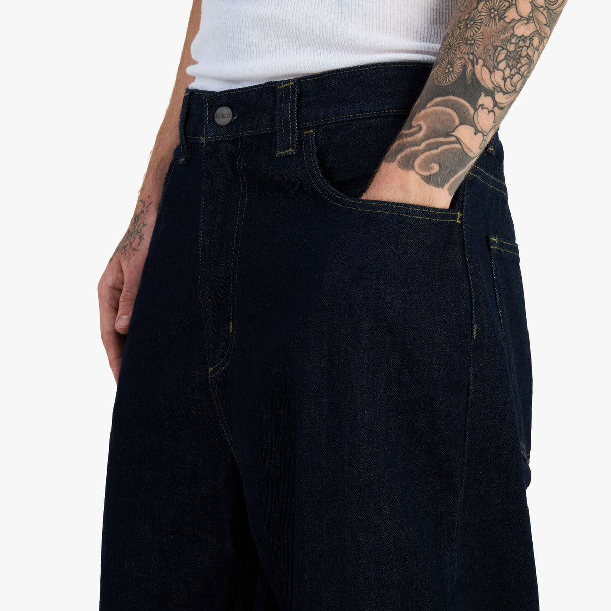 Carhartt WIP Brandon Pant / Blue Rinsed