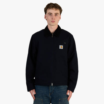 Carhartt WIP Veste Detroit Bleu marine foncé / Noir