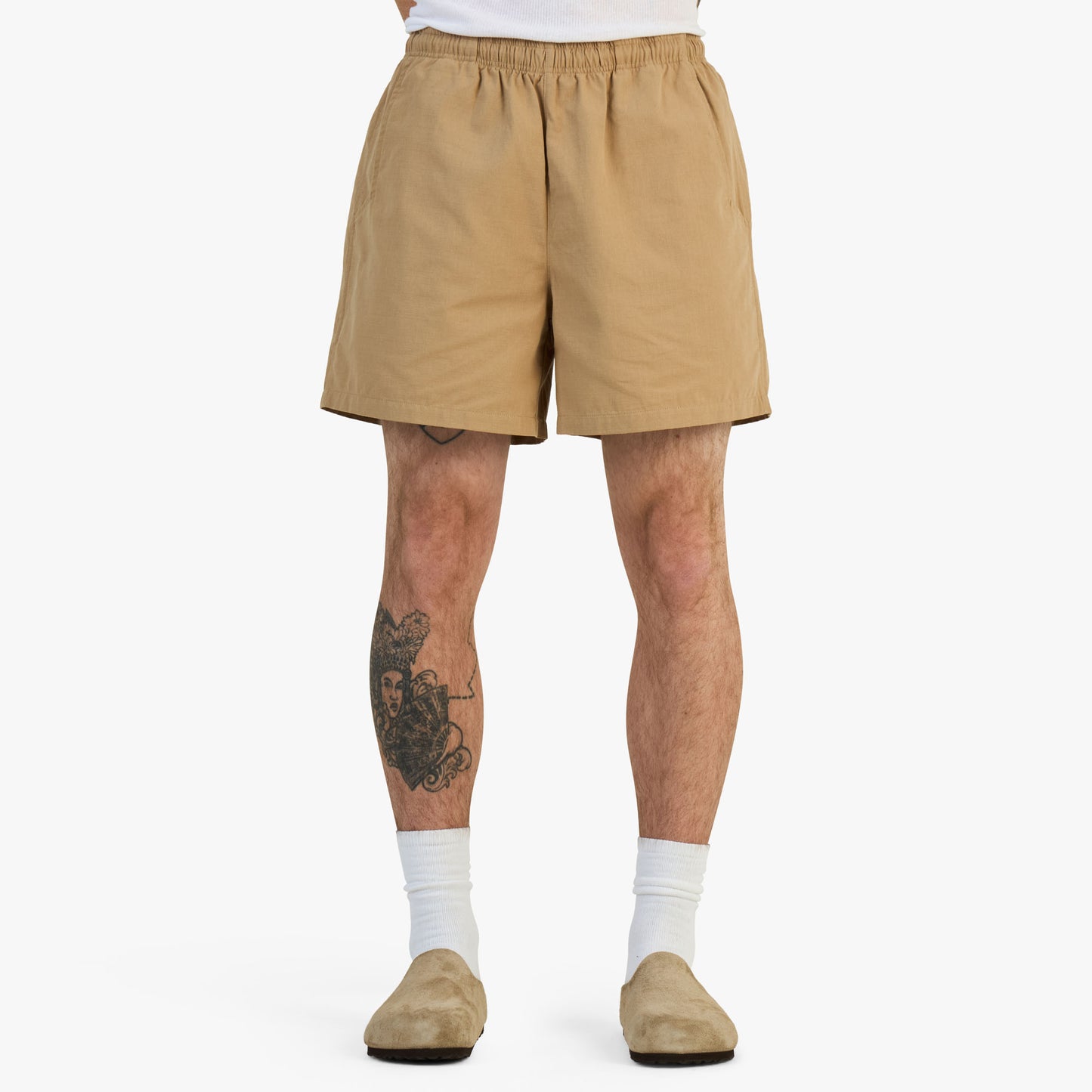 Brother Brother Ripstop Baggie Shorts / Khaki