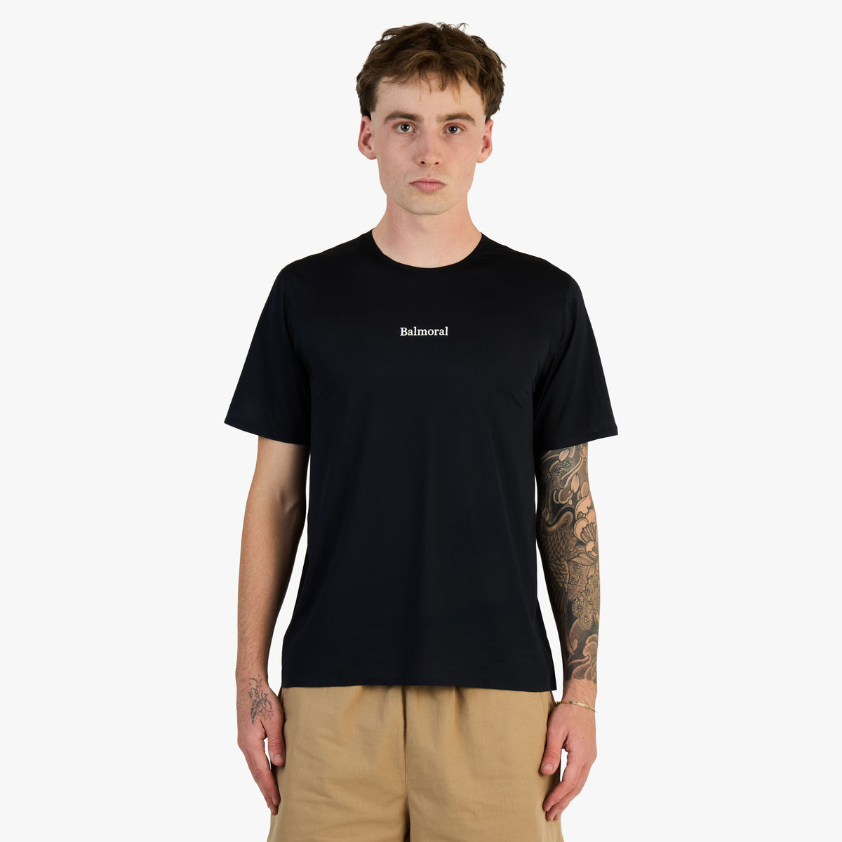Balmoral Oakwood T-Shirt / Black