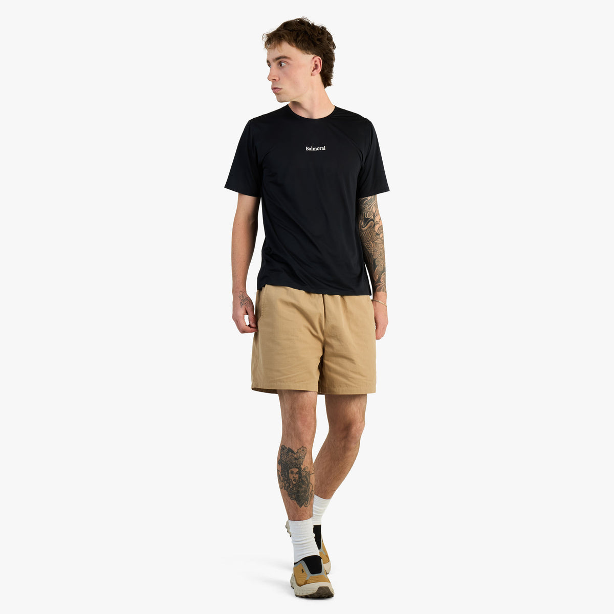 Balmoral Oakwood T-Shirt / Black