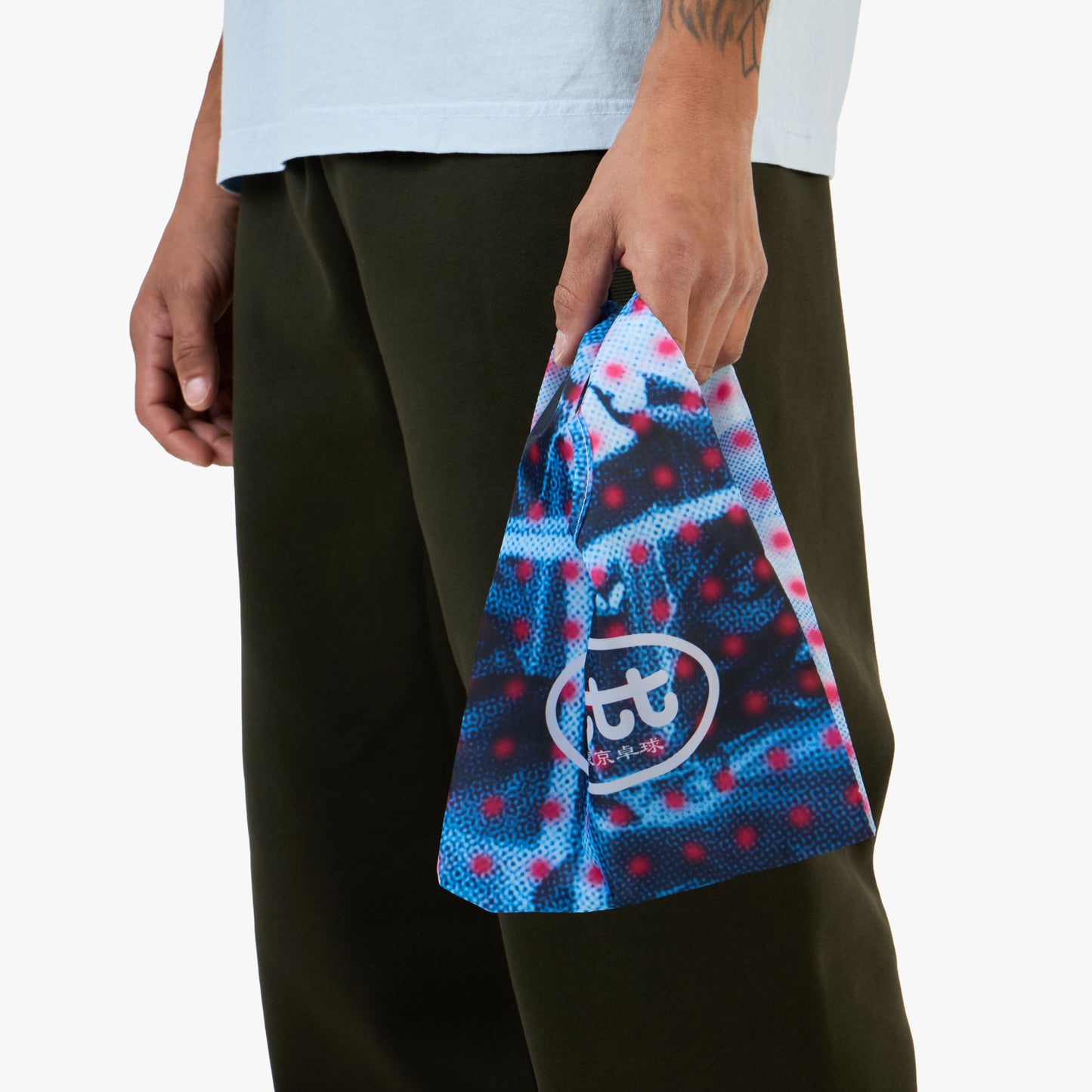 b.Eautiful x LTTT Dots Reusable Bag Mini Blue/Pink