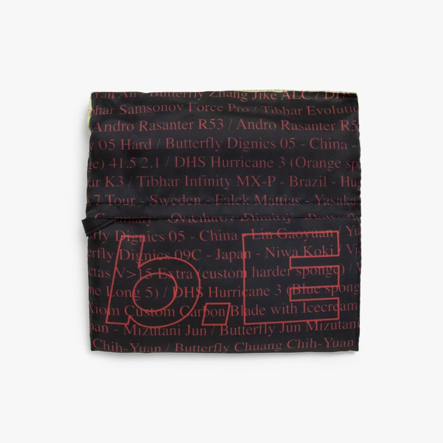 b.Eautiful x LTTT Times Reusable Bag Black/Lime