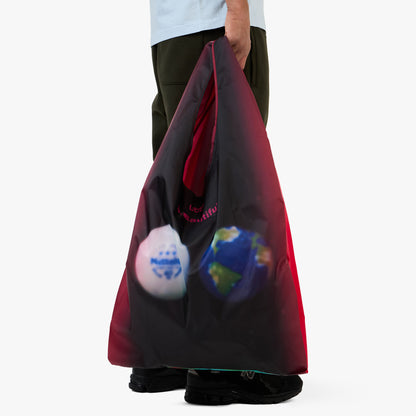 b.Eautiful x LTTT Globe Reusable Bag XL Black/Green