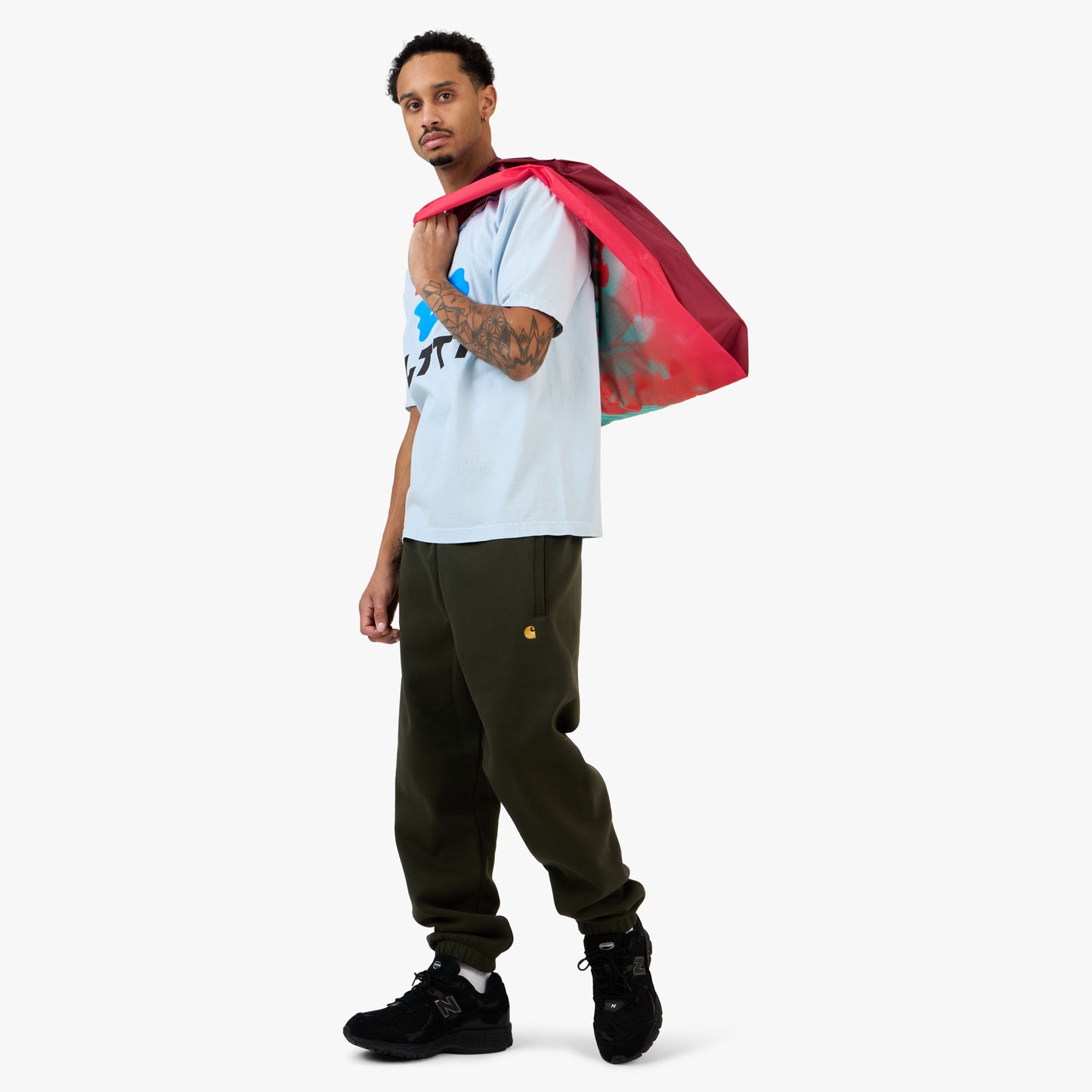 b.Eautiful x LTTT Globe Reusable Bag XL Black/Green