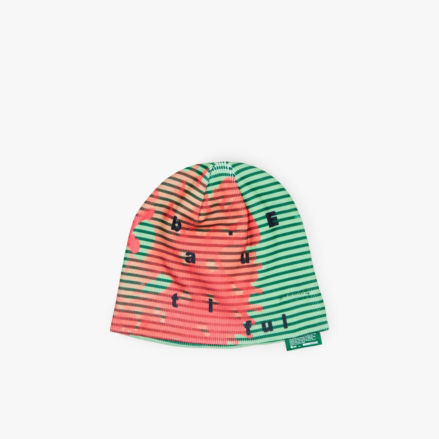 b.Eautiful x LTTT Bonnet Puffy Fish Citron Vert/Rouge