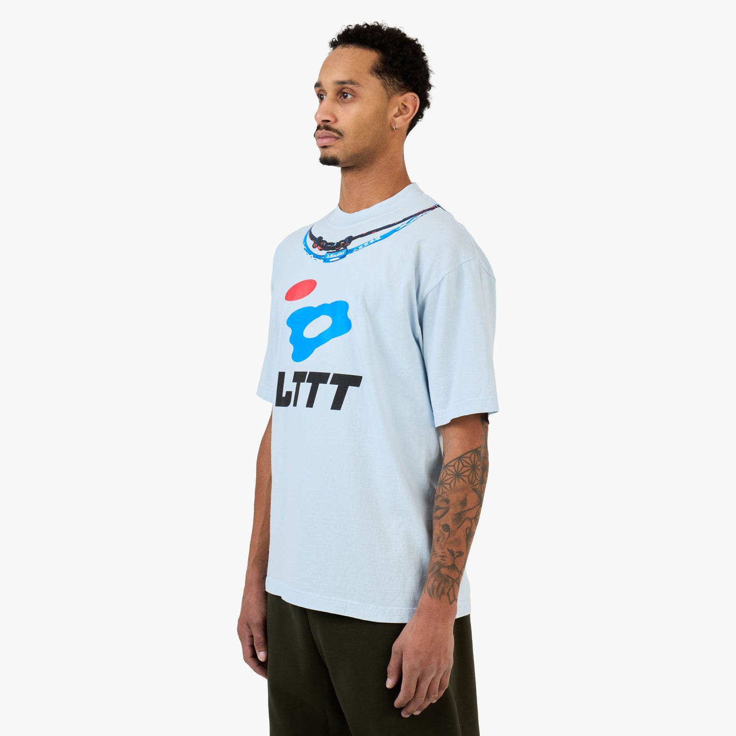 b.Eautiful x LTTT Joy T-Shirt Light Blue