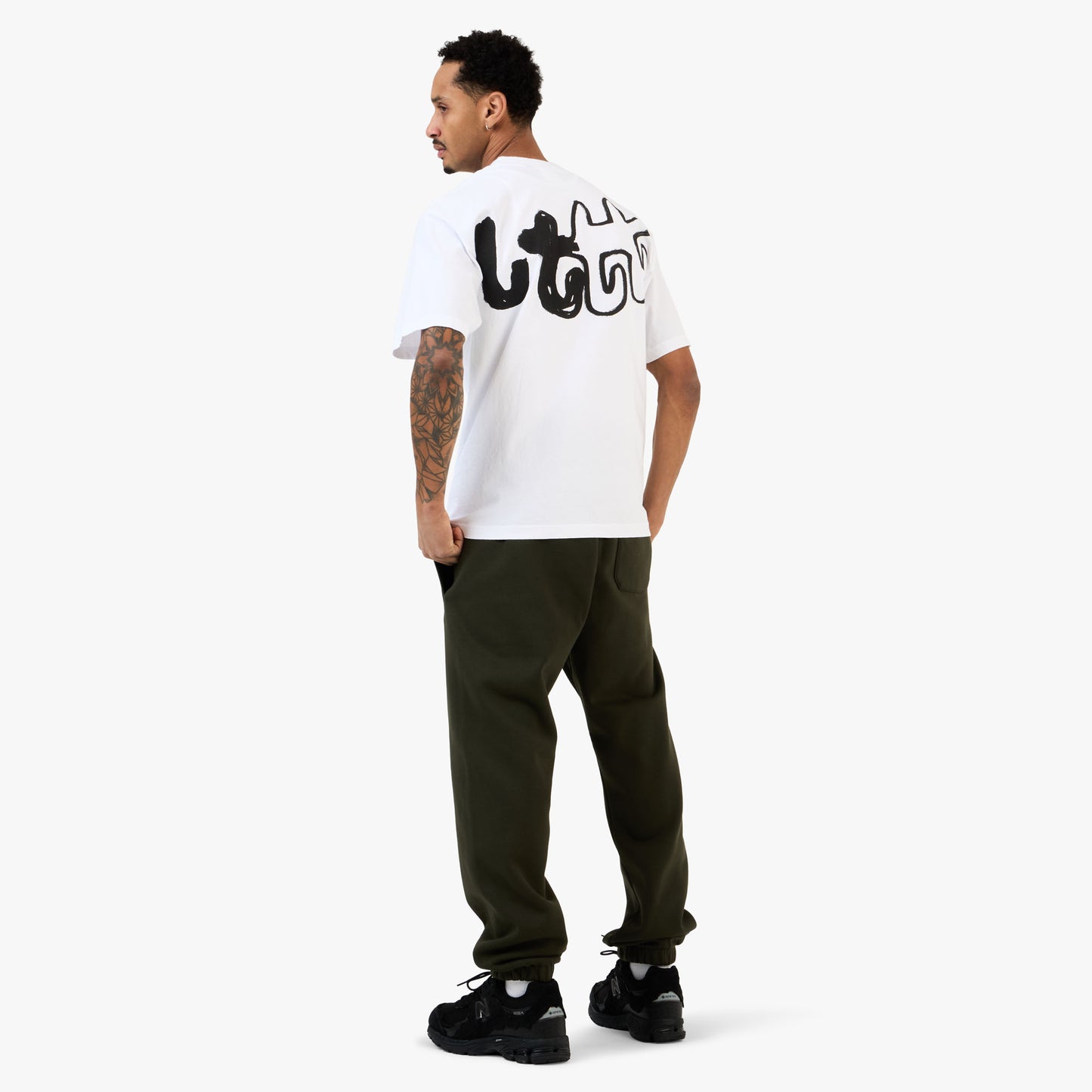 b.Eautiful x LTTT Puffy Fish T-Shirt White