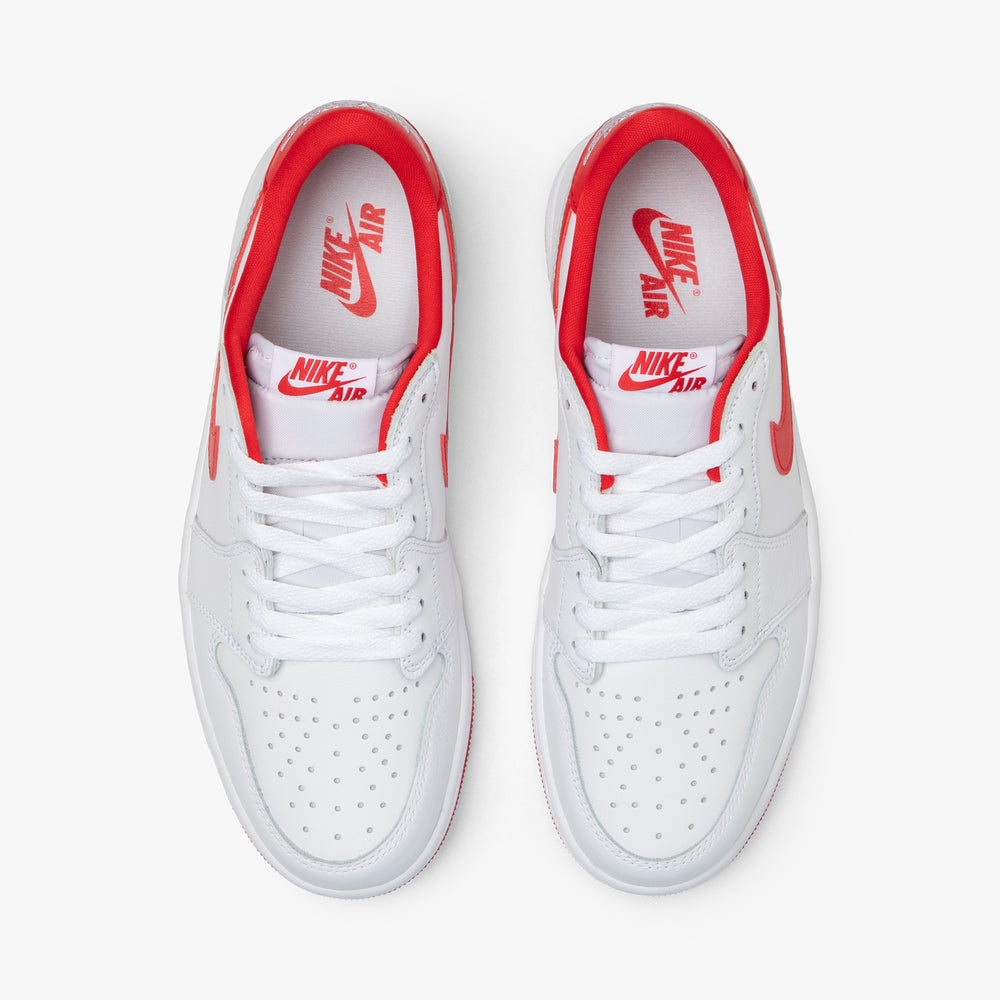 Low top white clearance jordans