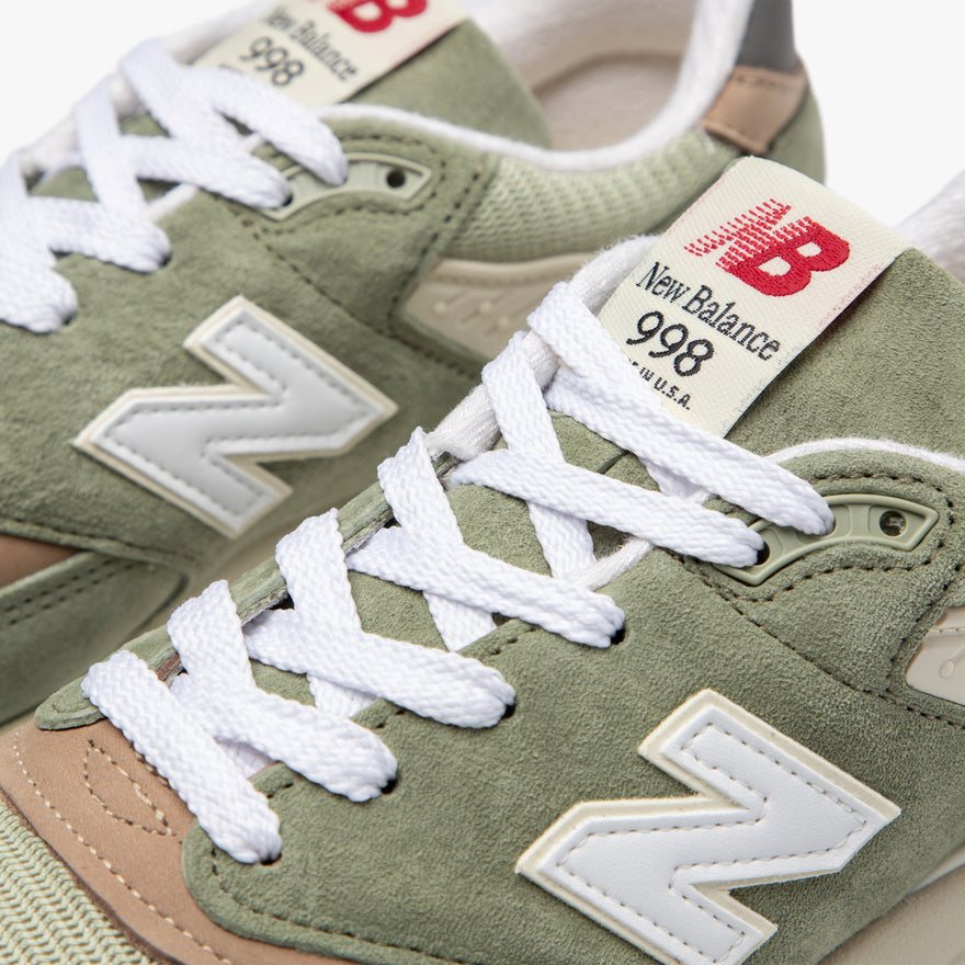 New balance 998 outlet tan pig suede