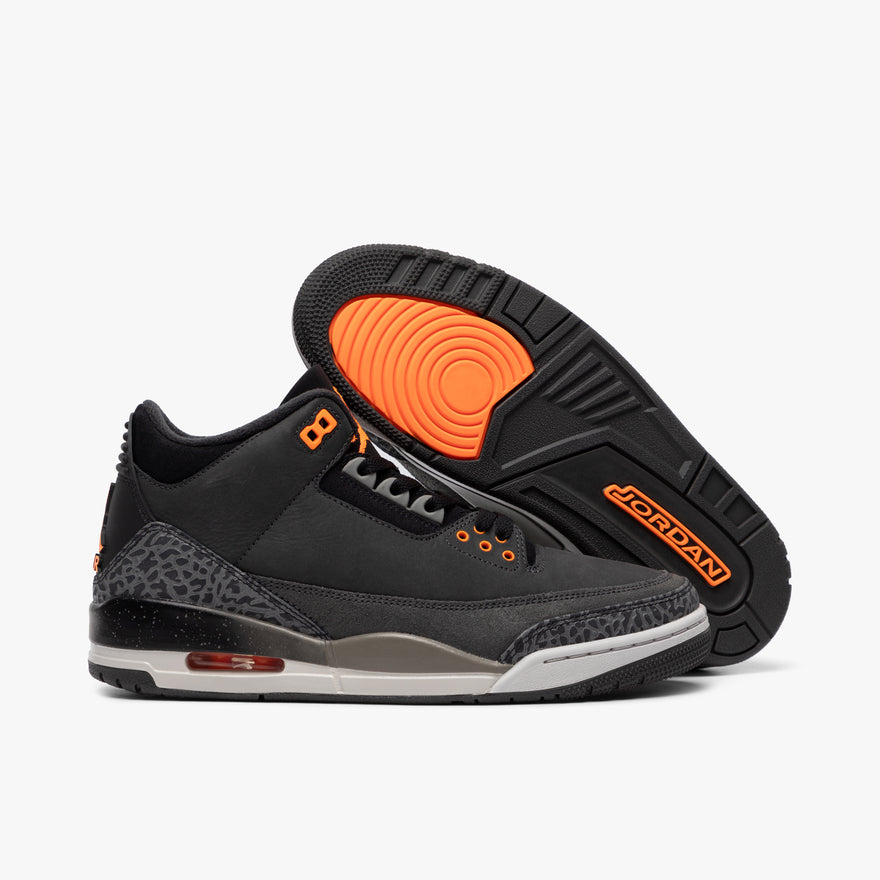 Jordan 3 Retro Night Stadium / Total Orange - Black – Livestock