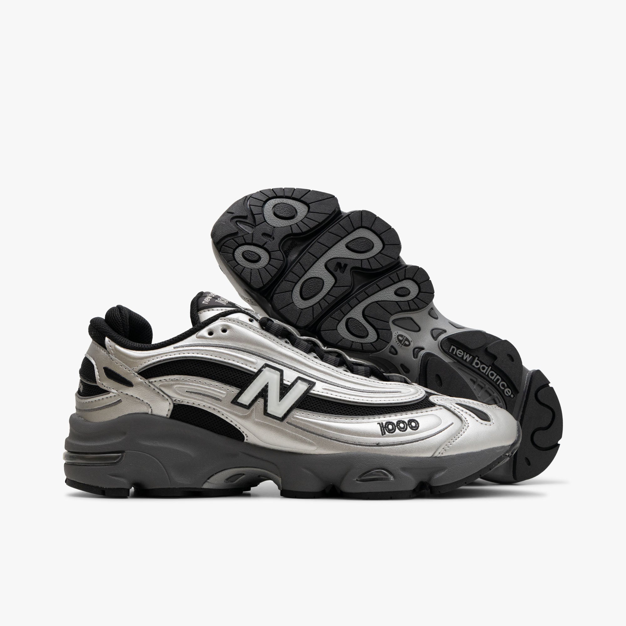 New Balance M1000 Silver Metallic / Black – Livestock