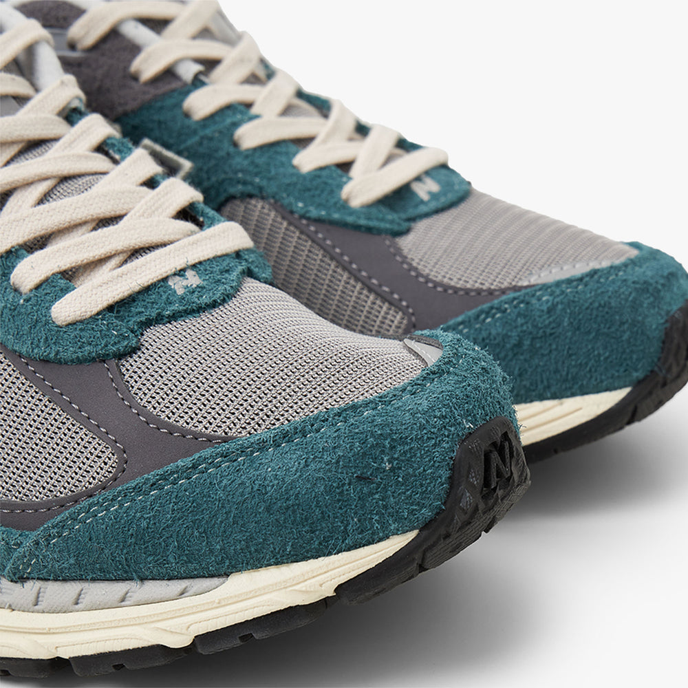 New balance gris outlet et vert