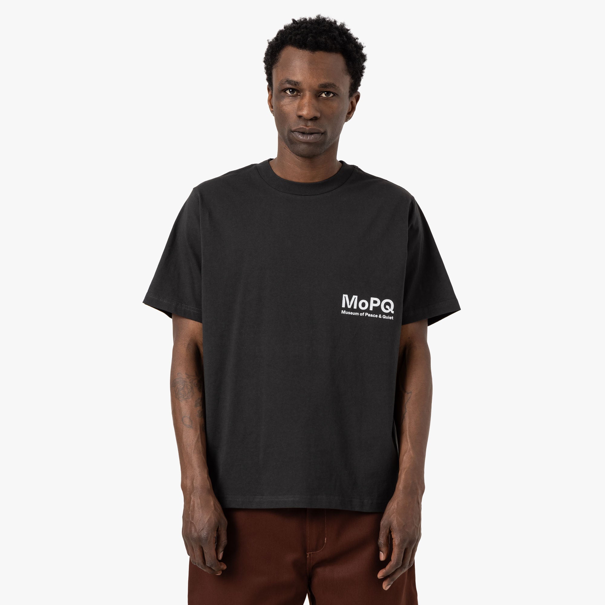 Museum Of Peace & Quiet Installation T-Shirt / Black 1