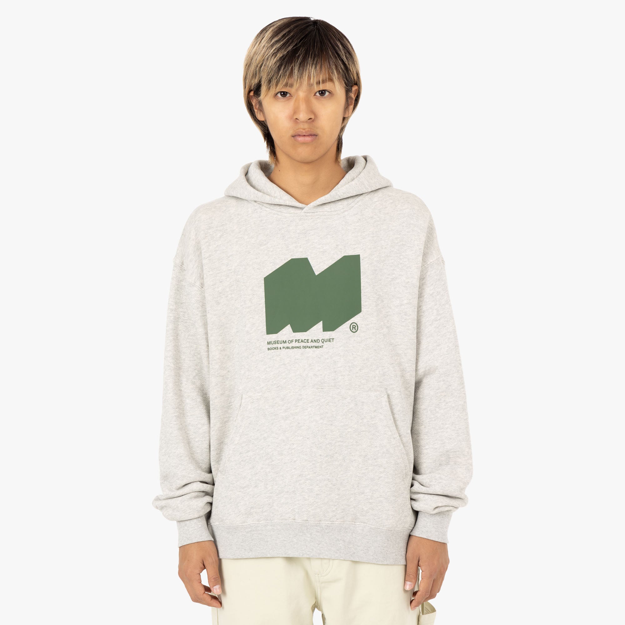 Museum of Peace & Quiet Museum Publishing Pullover Hoodie / Heather 1