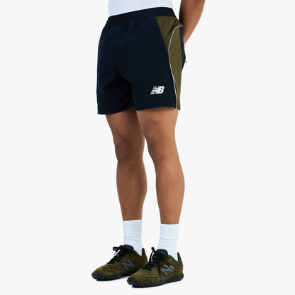 Short New Balance x Lack of Guidance Noir / Vert Militaire Foncé