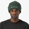 Museum Of Peace & Quiet Signature Rib Knit Beanie / Forest 4