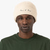 Museum Of Peace & Quiet Signature Rib Knit Beanie / Bone 4