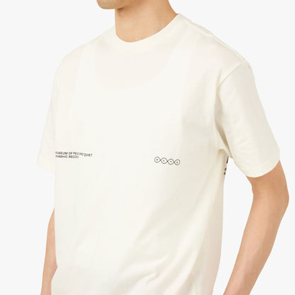 Museum Of Peace & Quiet Sound Waves T-Shirt White