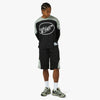 4YE Signature Mesh Shorts Black / Grey 6