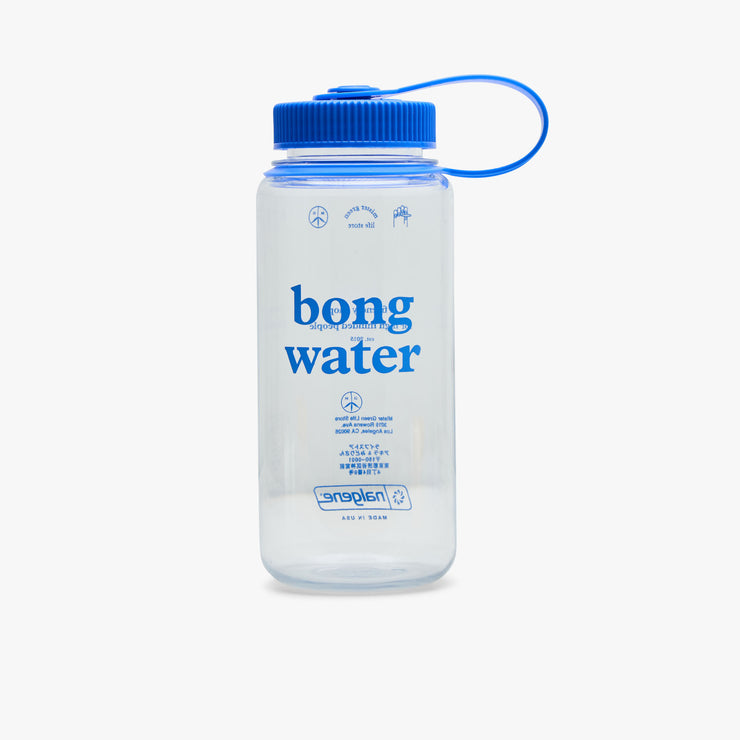 Mister Green Bong Water Nalgene Small Wide Mouth Clear / Blue 1