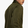 New Balance x Lack of Guidance Reversible Jacket Dark Military Green / Black - Neon 5