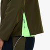 New Balance x Lack of Guidance Reversible Jacket Dark Military Green / Black - Neon 6