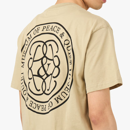 Museum Of Peace & Quiet Symbol T-shirt Sable