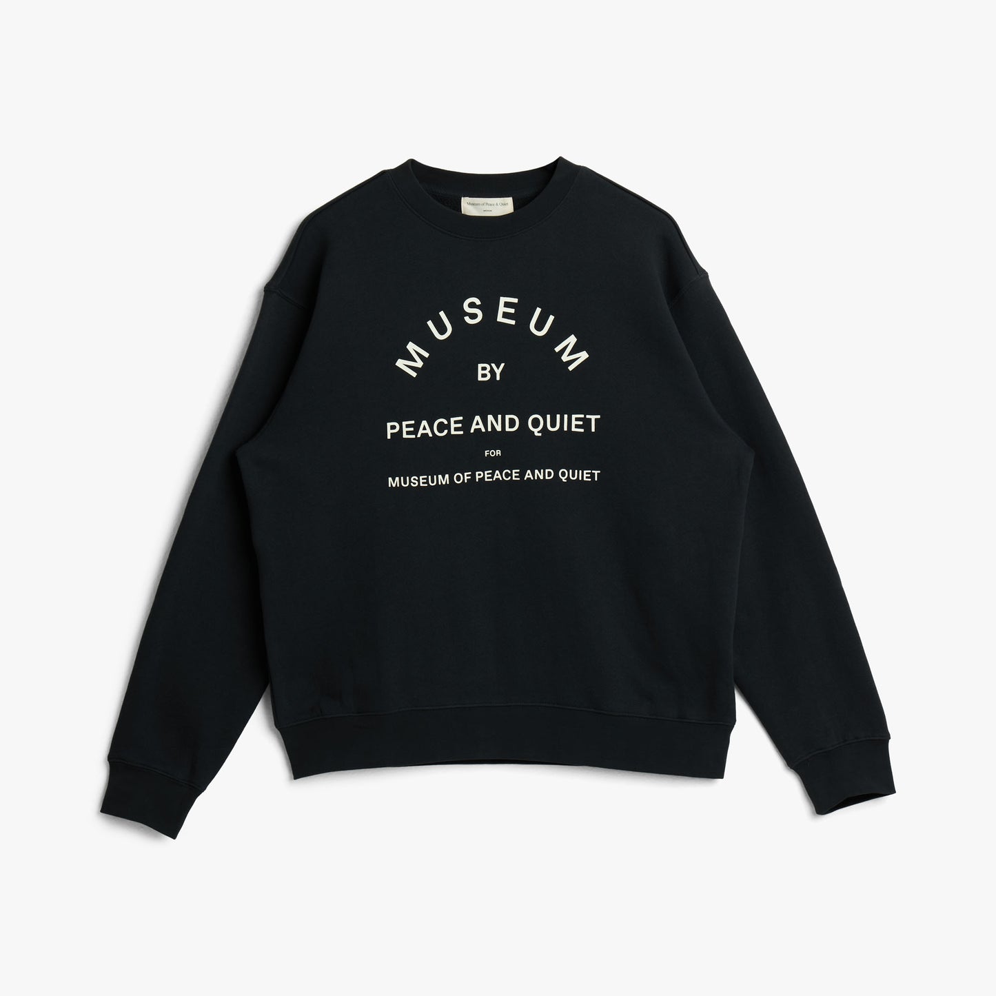 Museum of Peace and Quiet Museum par PQ Crewneck / Noir