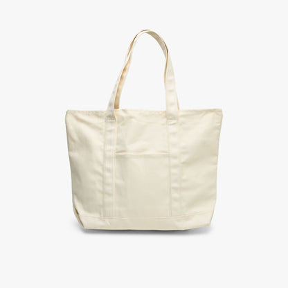 Museum of Peace and Quiet Natural Boat Tote / Bone