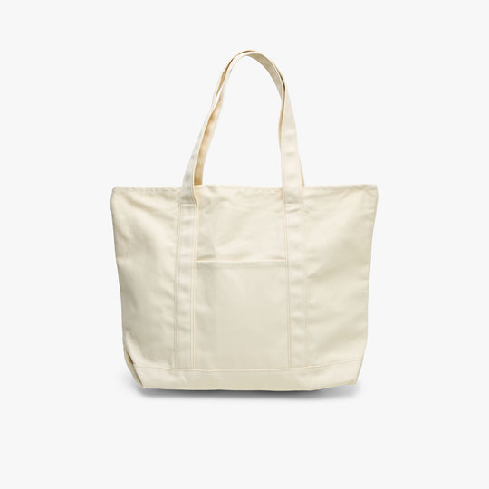 Museum of Peace and Quiet Natural Boat Tote / Bone
