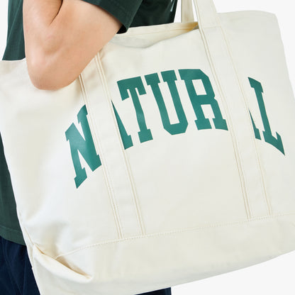 Museum of Peace and Quiet Natural Boat Tote / Bone