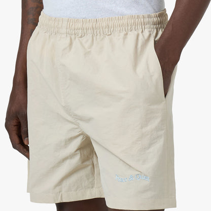 Museum Of Peace & Quiet Woodmark Nylon Shorts / Bone