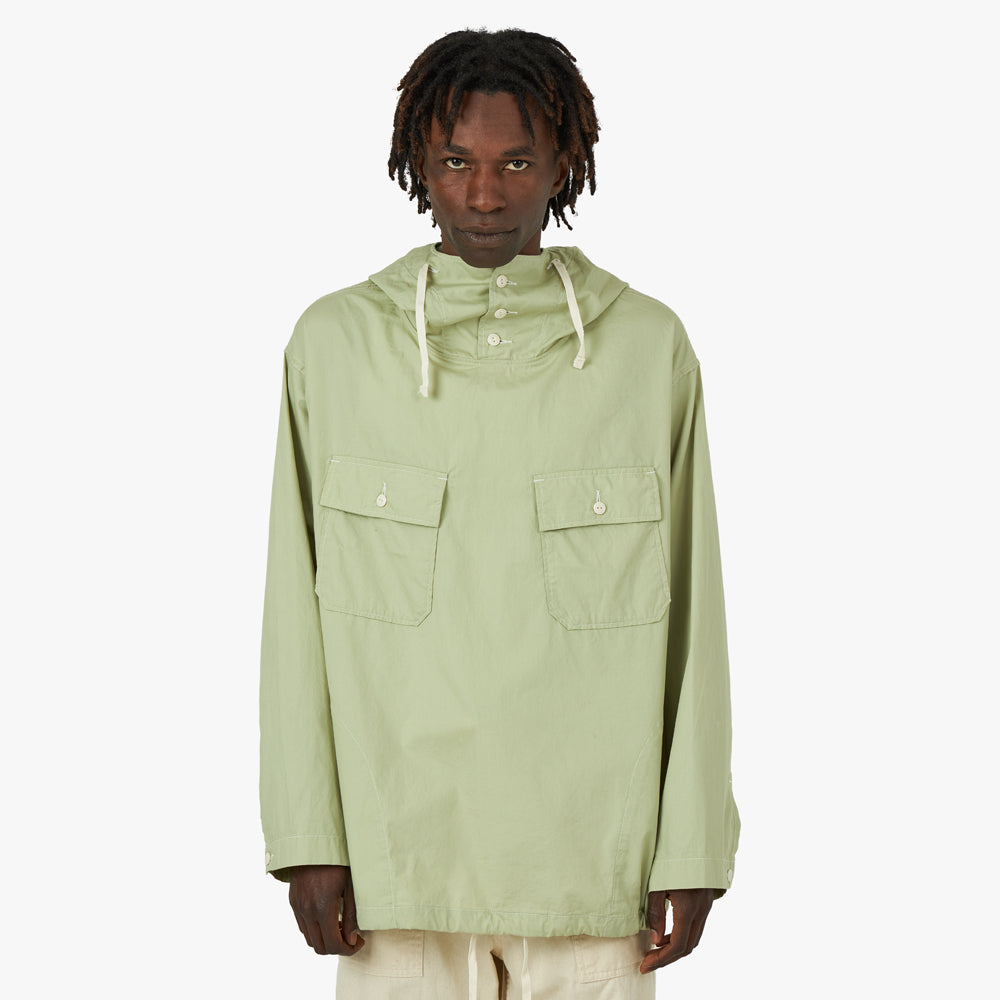Engineered Garments Poplin Cagoule Shirt / Lime