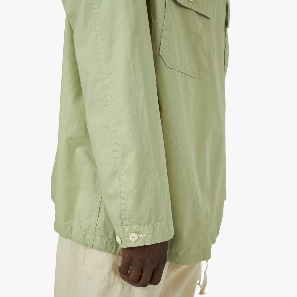 Engineered Garments Poplin Cagoule Shirt / Lime