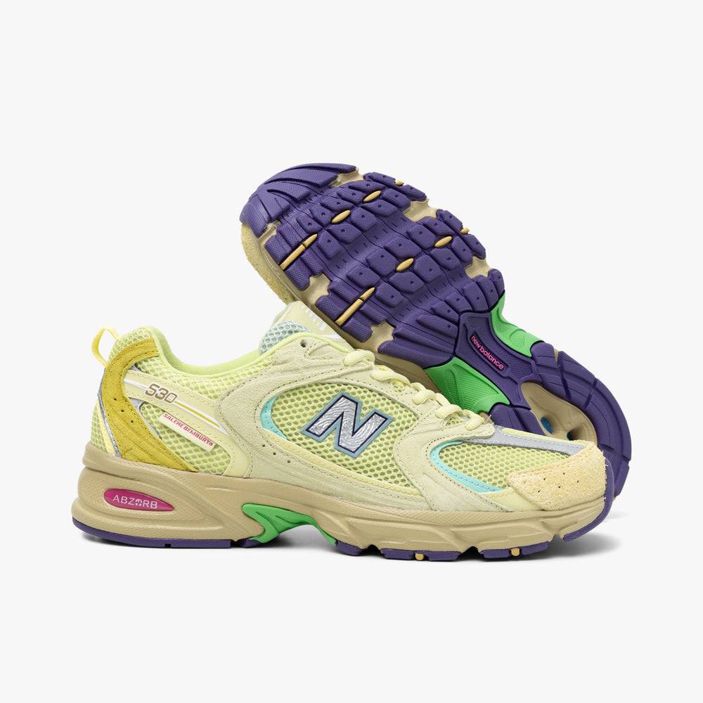 New Balance x Salehe Bembury MR530PR Jaune Vert Livestock