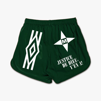 Moonshine Boulot Ndako Short With Pockets / Forest Green