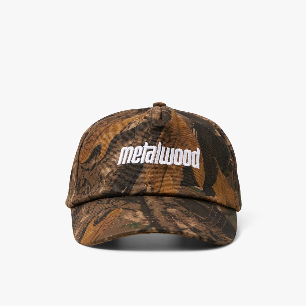 Metalwood Metal Logo 5-Panel Hat / Real Leaf Camo – Livestock