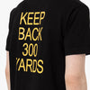 Metalwood 300 Yards T-Shirt / Overdyed Black 4