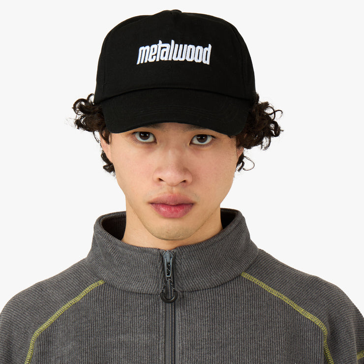 Metalwood Logo 5-Panel Hat Black 1