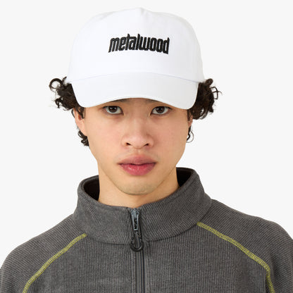 Metalwood Logo 5-Panel Hat White