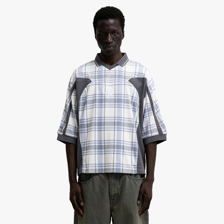 Metalwood Paneled Polo à manches 3/4 / Glace 1