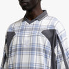 Metalwood Paneled Polo à manches 3/4 / Glace 4