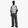 Metalwood Paneled Polo à manches 3/4 / Glace 6