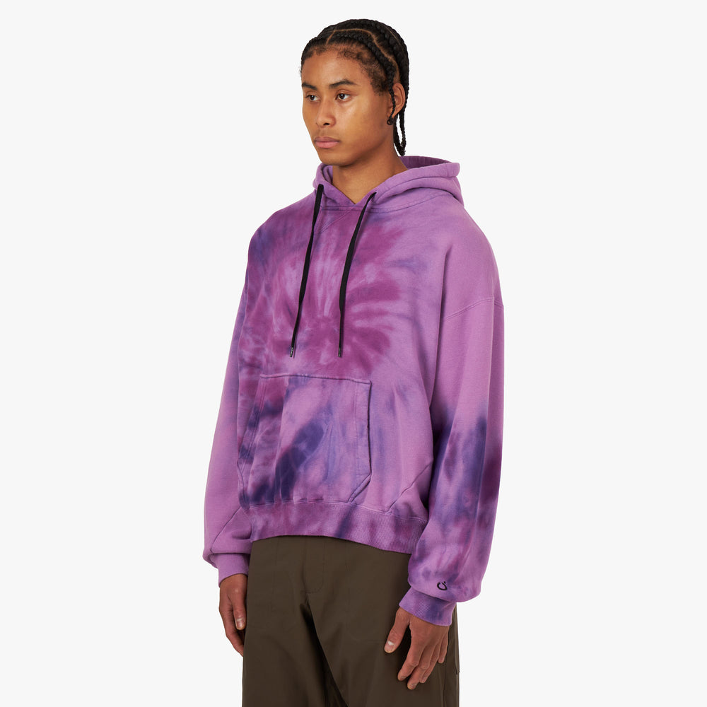 NOMA t.d. Hand Dyed Twist Pullover Hoodie / Purple – Livestock